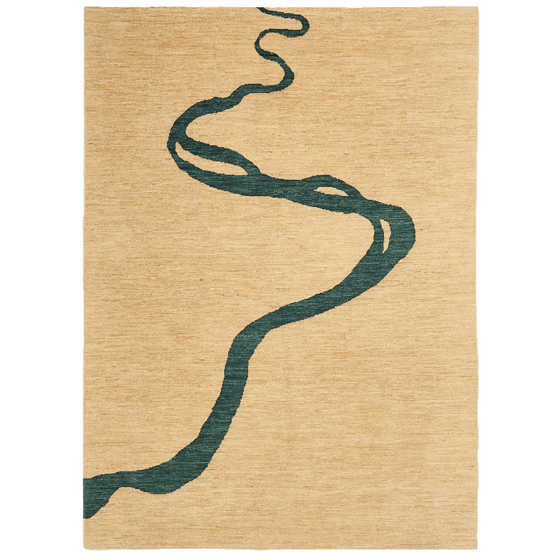 Hutterite Rugs Hari Hand-knotted Rug