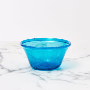 Turquoise Glass Bowls - ISHKAR
