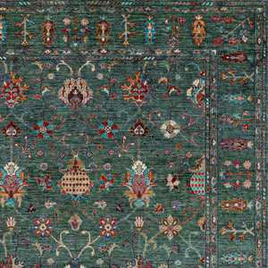 Sultani carpet - emerald - ISHKAR