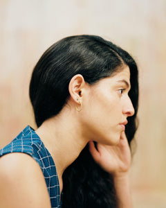 Cradle Studs with Colourful Spinel - ISHKAR