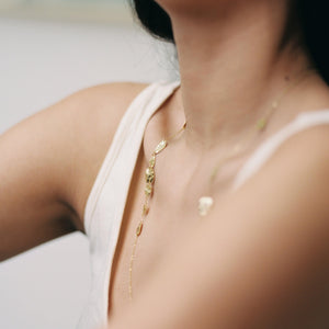 Tarq Long Charm Necklace - ISHKAR