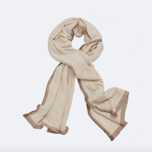 Noshaq Cashmere Scarf - ISHKAR