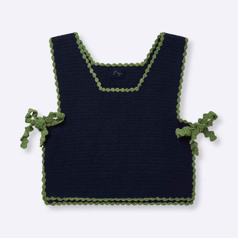 Mona Crochet Vest - ISHKAR