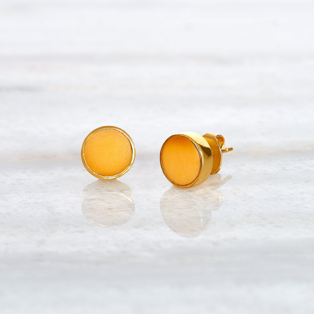 Agate Top Studs - ISHKAR